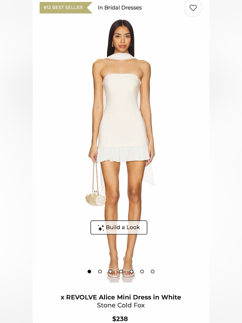 Stone Cold Fox Alice cream mini with scarf